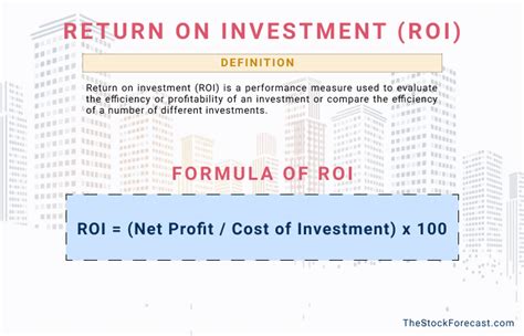 Infographics Return On Investmentroi Definitionfully Explained