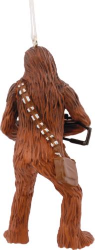 Hallmark Star Wars Chewbacca With Bowcaster Christmas Ornament Brown