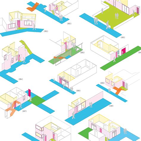 Circulation Case Study Diagrams Urban Housing Lab