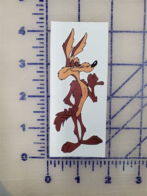 Wiley Coyote Road Runner Vinyl Decal Sticker Custom Made To Etsy