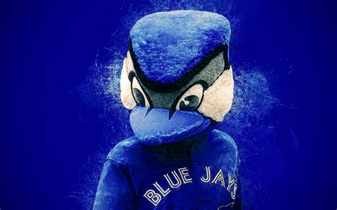 Download Wallpapers Ace Official Mascot Toronto Blue Jays Portrait
