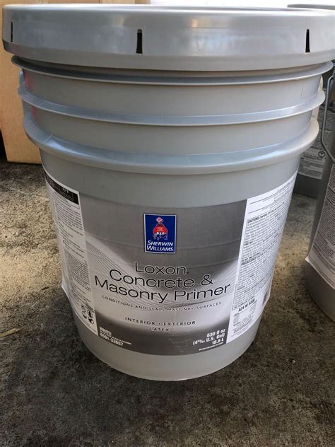 Sherwin Williams 5 Gal. Loxon Concrete & Masonry Primer Interior