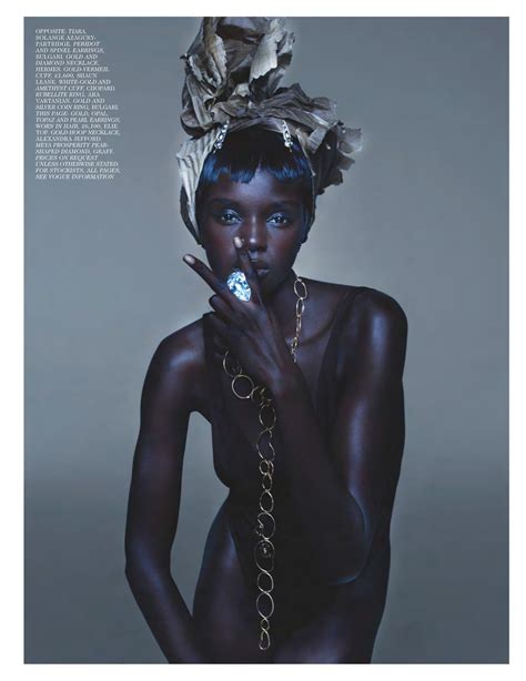 Vogue Uk Duckie Thot By Nick Knight Image Amplified