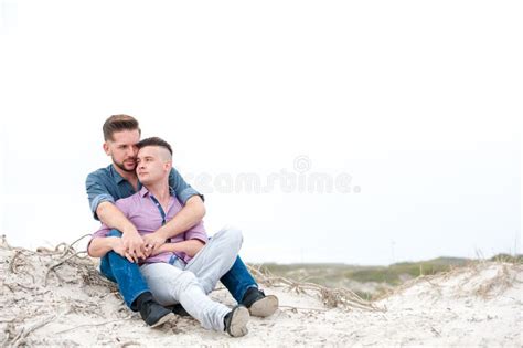 Two Gay Men Beach Stock Photos Free Royalty Free Stock Photos