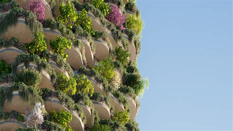 Urban Forest Is A 30 Storey Apartment Building Covered In Thousand