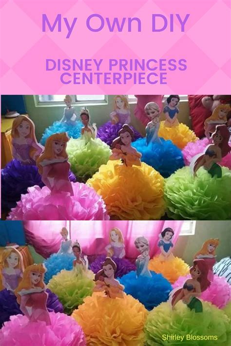 Disney princess birthday party events celebrate. My Own DIY Disney Princess Centerpiece - A perfect Disney ...