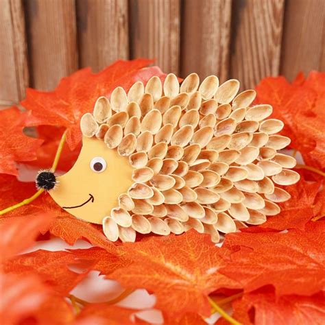 Cute Fall Hedgehog Kids Craft With 3 Styles Free Printable