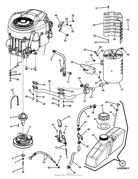 Briggs And Stratton 20 Hp V Twin Parts Diagram Heat Exchanger Spare Parts