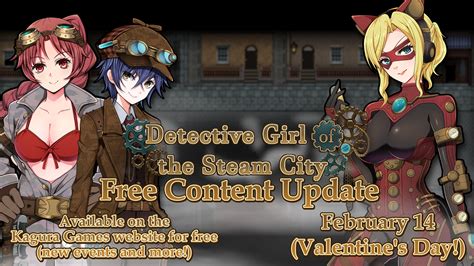 Detective Girl Of The Steam City Free Content Update Slated For