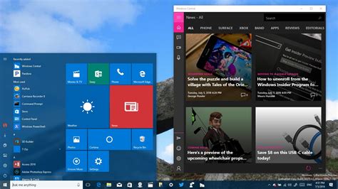Whats New In The Start Menu For Windows 10 Anniversary Update
