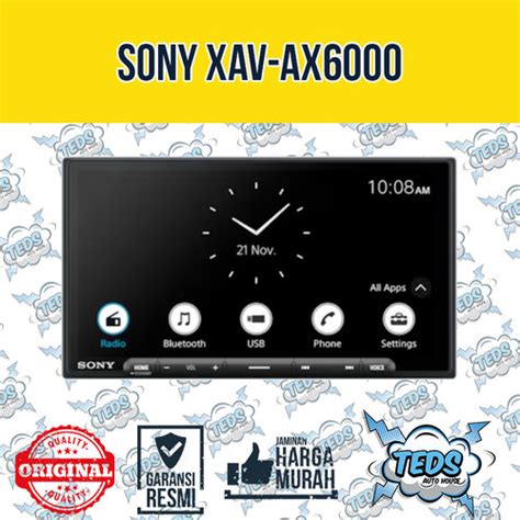 Jual Head Unit Sony Xav Ax6000 Wireless Apple Car Play Dan Android