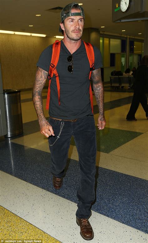 David Beckham Jets Into New York While Harper Sees The Citys Sights