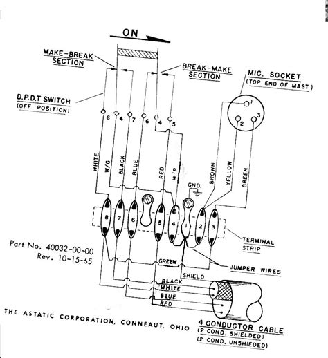 Astatic D104 Wiring Diagram