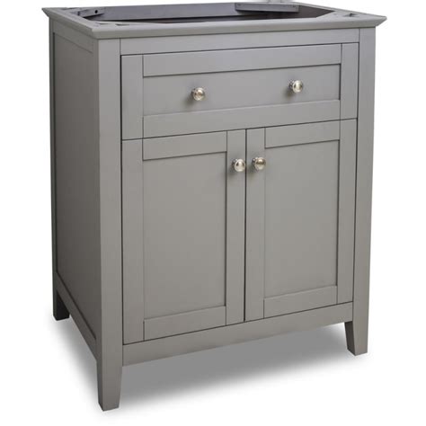 All of our vanities between 25 and 30 inches wide are built for luxury: Jeffrey Alexander VAN102-30 Grey Chatham Shaker Collection ...