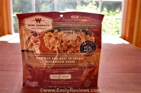 Wise company emergency food storage review wise emergency meals who says survival food can only be rice and cans of soup wise company says not anymore this emergency food variety pack comes with four servings of these. Emergency Wise Food Storage ~ Review | Emily Reviews