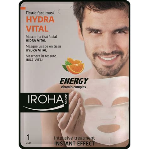 Gesichtspflege Tissue Face Mask Men Relaxing And Moisturizing Von Iroha ️