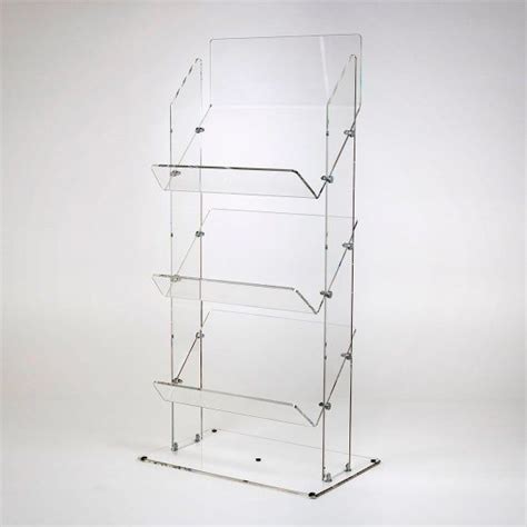 Clear Perspex Acrylic Magazine Rack Magazine Stand Made In Etsy