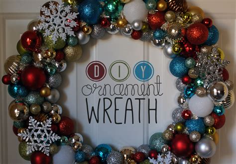 How To Make A Christmas Wreath Out Of Ornaments Holidappy
