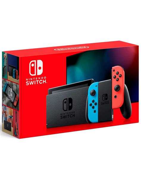 Consola Nintendo Switch Versión 11 Color Neon