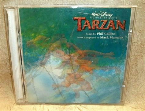Walt Disney Tarzan Soundtrack Songs By Phil Collins 1999 Disney Records
