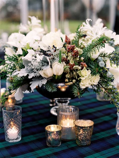 Winter Wedding Centerpieces That Nod To The Season Flower