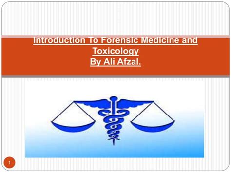 Introduction To Forensic Medicine And Toxicology By Ali Afzalpptx