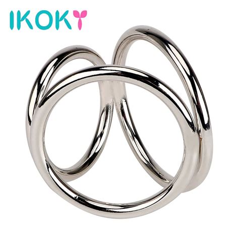 Ikoky Lasting Cock Rings Sex Toys For Men Male Delay Ejaculation