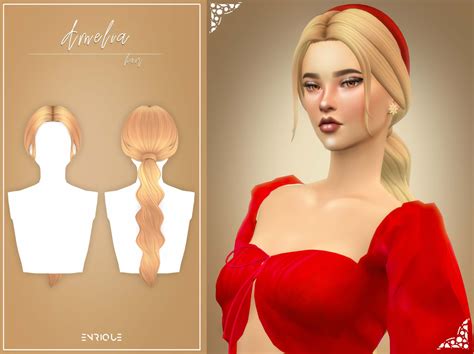 Sims 4 Amelia Hairstyle The Sims Book