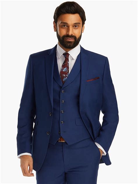 Onesix5ive Blue Slim Fit 3 Piece Suit Slater Menswear Three Piece