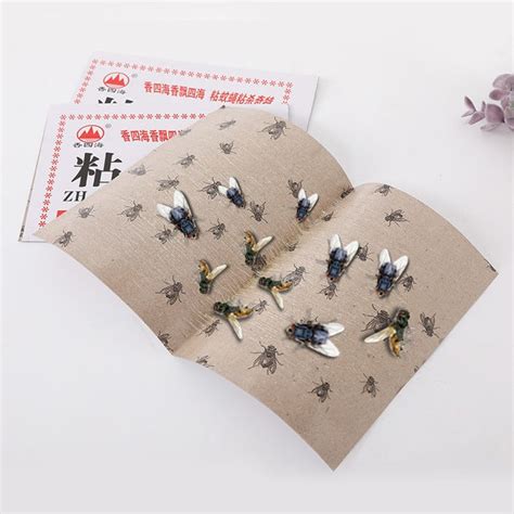 Sticky Fly Paper 20 30 Pcs Sticky Glue Paper Fly Flies Trap Catcher