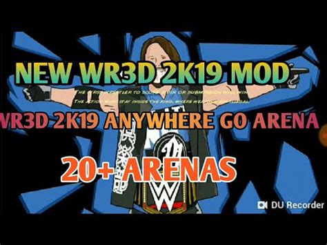 WWE WR3D 2K19 MOD ANYWHERE ARENA BY MANGAL YADAV APRONS BY BABLU GAME