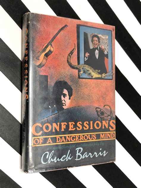 Confessions Of A Dangerous Mind By Chuck Barris 1984 First Edition Book