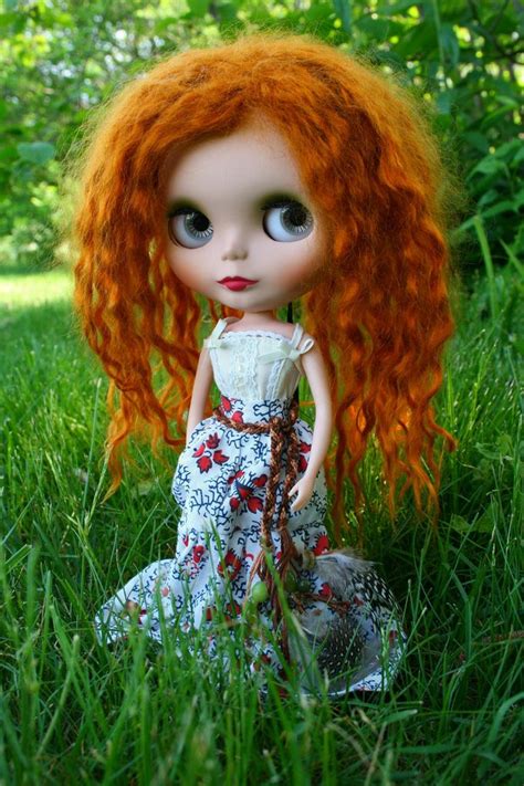 lila blythe dolls redhead doll cute dolls