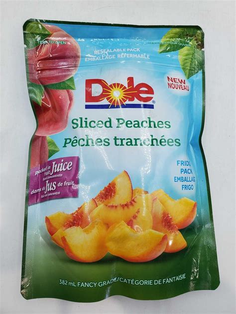 Dole Sliced Peaches 7 X 382ml