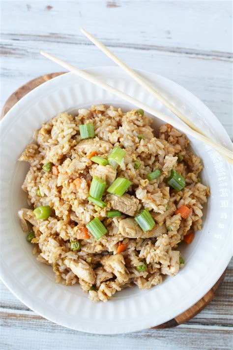 Combine the sugar, soy sauce, cider vinegar, ginger, garlic and pepper, and pour over chicken. An Easy Chicken Fried Rice Recipe For When You Are Craving ...