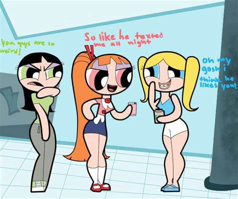 On Deviantart Powerpuff Girls Teenagers