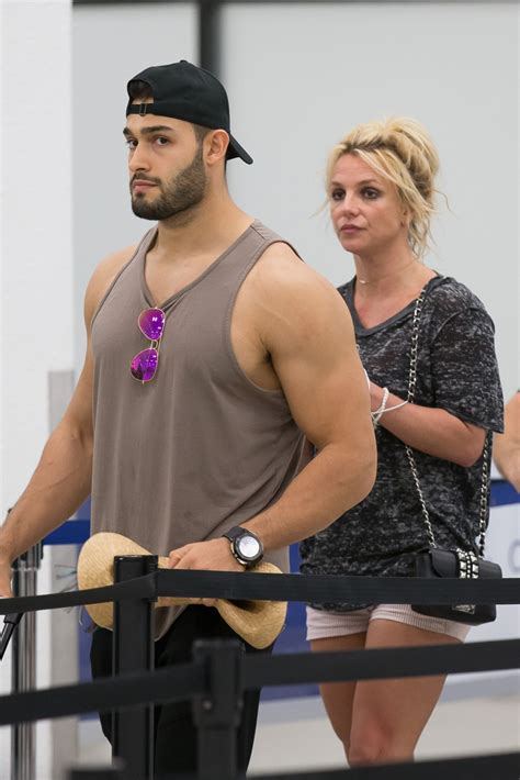 Britney spears has her boyfriend sam asghari squarely in her corner. Britney Spears and Boyfriend Sam Asghari - Airport in ...