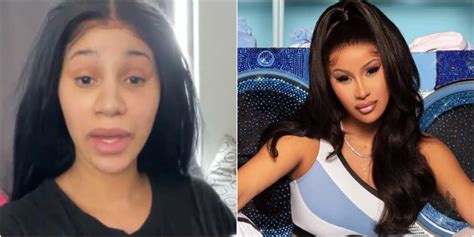 cardi b flaunts her natural face slams people who say she looks weird without makeup legit ng