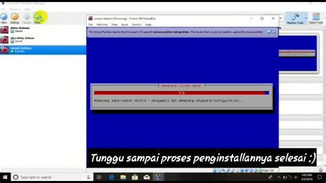 Cara Menginstall Debian Menggunakan Virtual Box Youtube