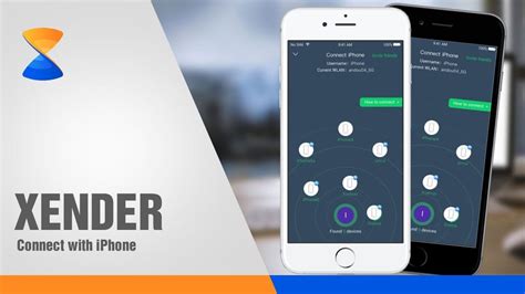 Xender File Transfer Sharing Connect With Iphone Youtube