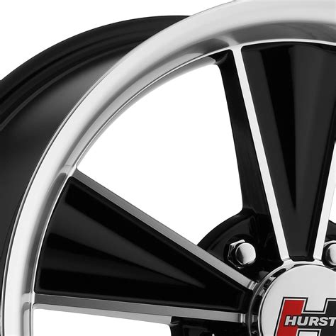 Hurst Wheels Ht325 Dazzler Wheels 20x85 Set Of 4 Black Rims 18