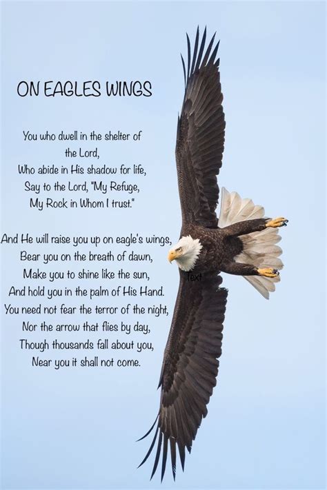 On Eagles Wings Lyrics