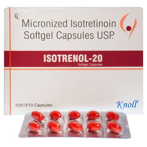 Finished Product Isotretinoin Capsules Packaging Size Strip Id