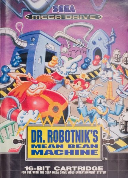Dr Robotniks Mean Bean Machine Ovp Puzzle Mega Drive Sega