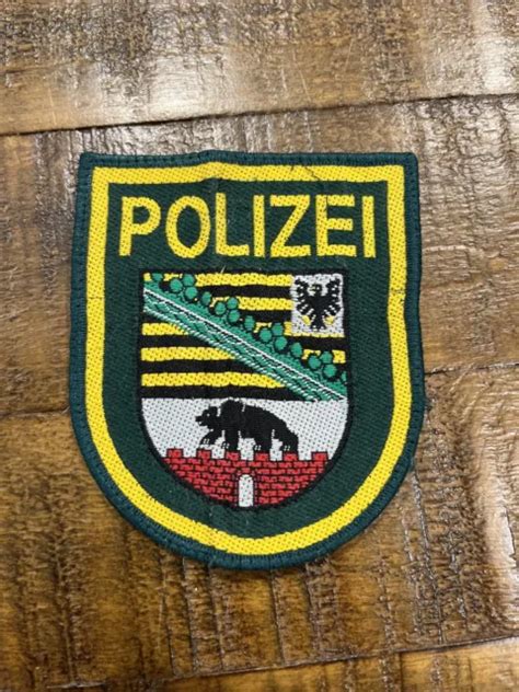 German Police Patch Polizei Germany Original 2500 Picclick