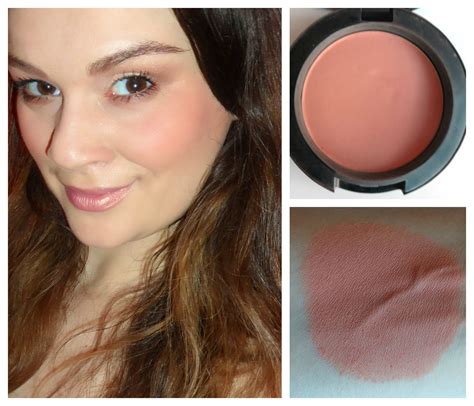 Mac Blush In Melba Melba Is A Matte Peachy Pink Blush That Leans More