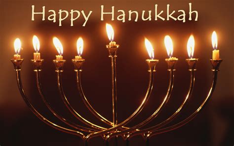 Free Happy Hanukkah Computer Desktop Wallpaper