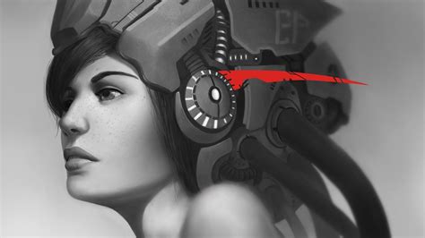 Artwork Fantasy Art Cyborg Women Concept Art Wallpapers Hd