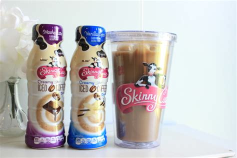 skip the latte and try the new skinny cow creamy iced coffee