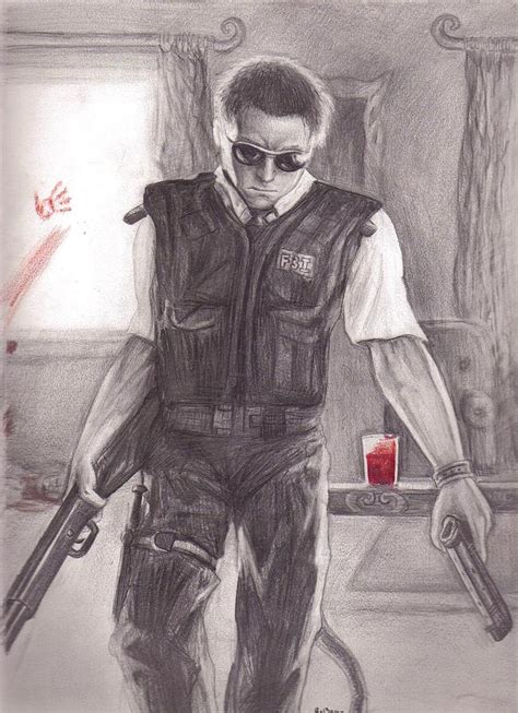 Fbi For Novel Drawing By Katie Alfonsi